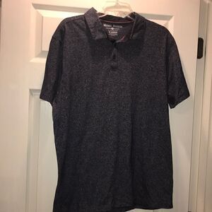 (5/$25) Michael Brandon marled Polo Shirt (soft!)